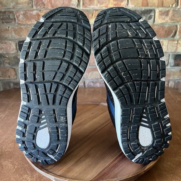 Brooks Addiction GTS 15 Supportive Mens 10.5 Black Blue Running Sneakers Shoes main image 4